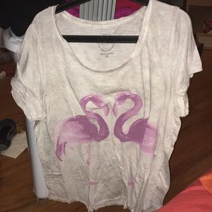 Lucky Brand Flamingo T-Shirt sz 2x